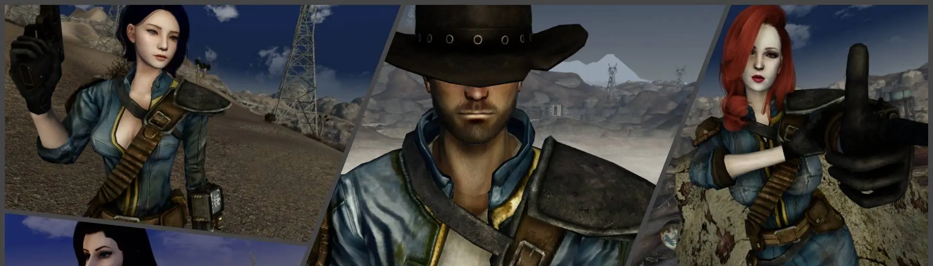 Classic and Fallout 4 style vault suits Back at Fallout New Vegas