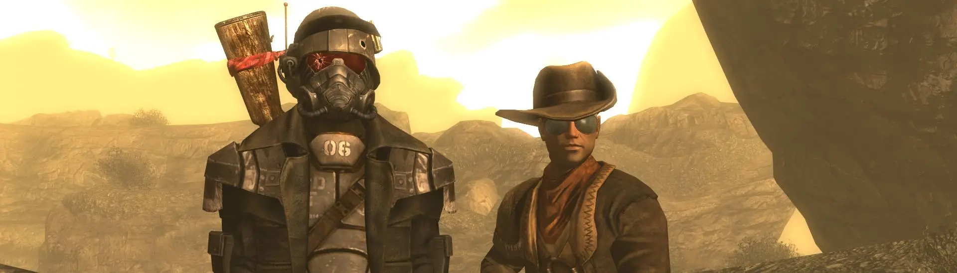 The Courier at Fallout New Vegas - mods and community