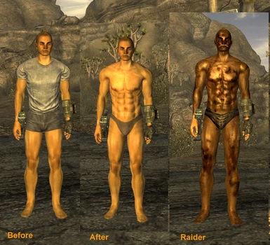 fallout new vegas male body mods