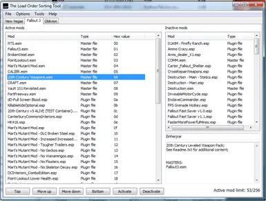mod load order fallout new vegas