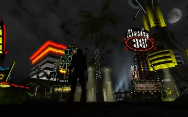 Vegas at night