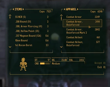 Combat Armor Reinforced Mk1 and 2 Fix