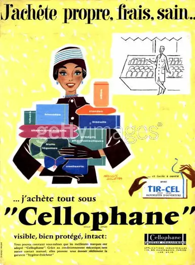 Poster Ad Cellophane