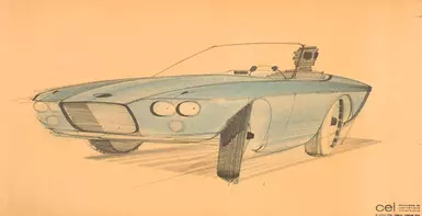 Sketch Studebaker Avanti