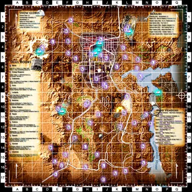 Shiloh DS - Colored Map and Icons