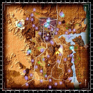 fallout new vegas location map