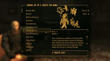 ST Traits and Perks at Fallout New Vegas - mods and community