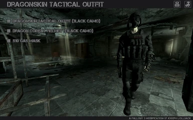Dragonskin Tactical Outfit - Black