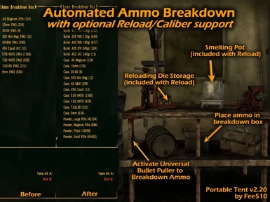 Automated Ammo Breakdown