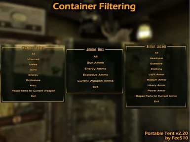 Container Filtering