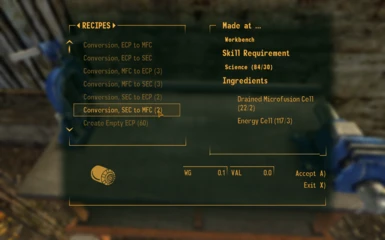 fallout new vegas energy cell