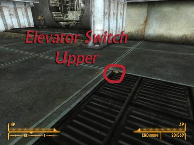 Elevator Switch Upper