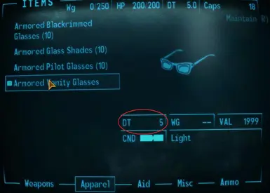 Stats on glasses