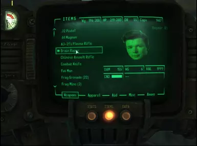 PipBoy image from FO 3