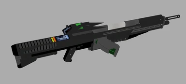 Concept image The TR-189 PlasmaDRAGON Assault Rifle