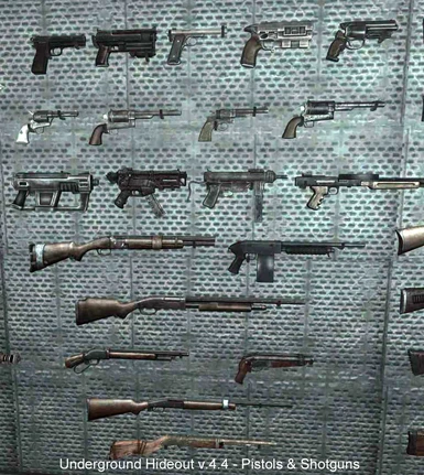 v-4-4 - Pistols and Shotguns