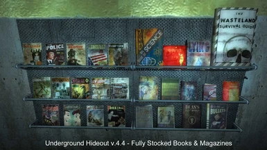 v-4-4 - Fully Stocked Books and Magazines