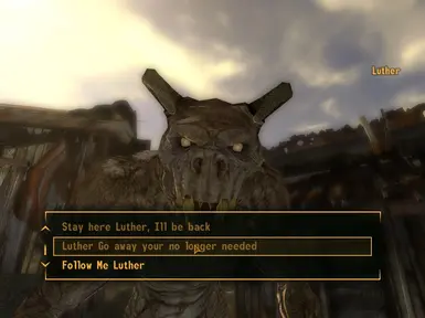 Luther and Louis the Deathclaw Companions at Fallout New Vegas - mods ...