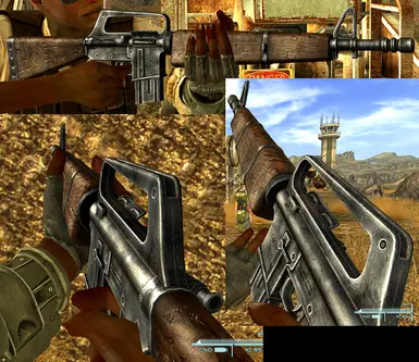 fallout new vegas weapon retexture