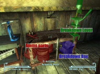 automated reloading bench at fallout new vegas - mods and