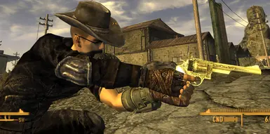 Gold Mysterious Magnum at Fallout New Vegas - mods and community