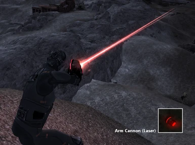Arm Cannon - Laser