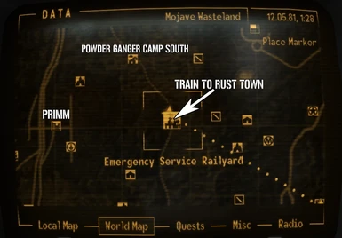 Guide Map to Station