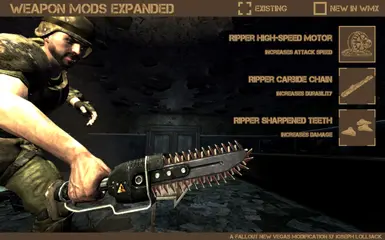 Weapon Mods Expanded - WMX at Fallout New Vegas - mods and community