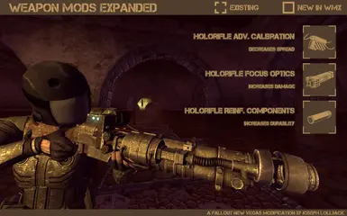 Weapon Mods Expanded - WMX at Fallout New Vegas - mods and community