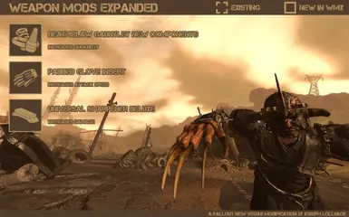 Weapon Mods Expanded - WMX PT-BR at Fallout New Vegas - mods and