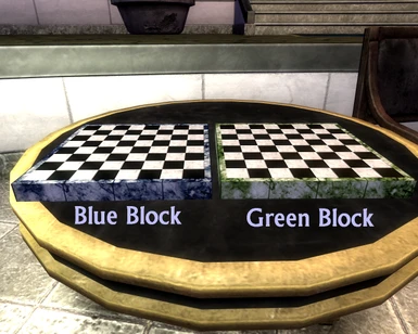 block blue green