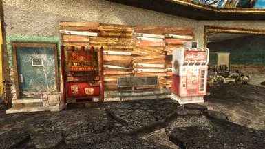 I thought the bright ass Nuka Cola machine was fixed? 