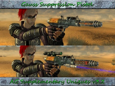 Gauss Suppression Pistol