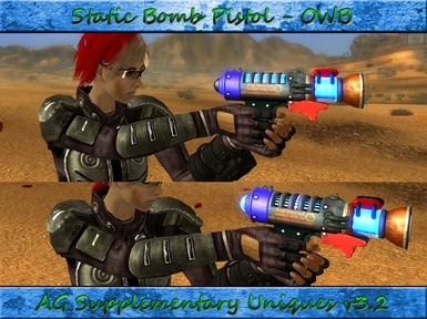 Static Bomb Pistol
