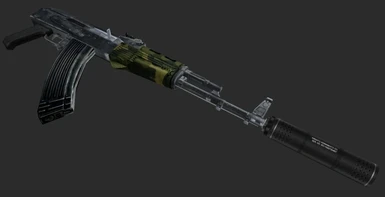 AK-74 Woodland Camo