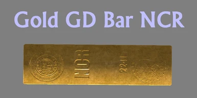 Gold GD Bar NCR