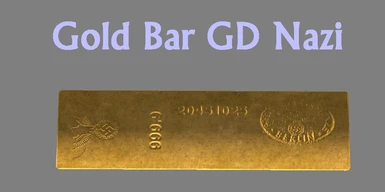 Gold GD Bar Nazi 1