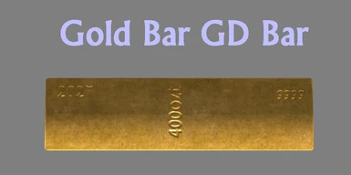Gold GD Bar 1