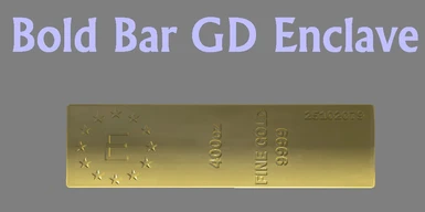 Gold GD Bar Enclave 2