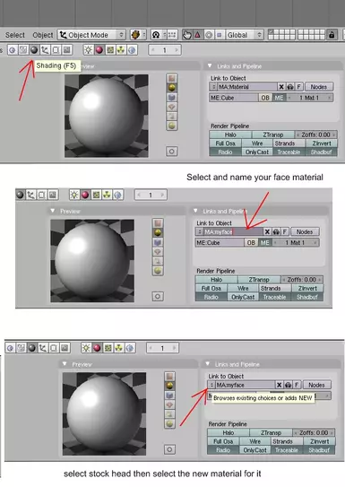 material selection