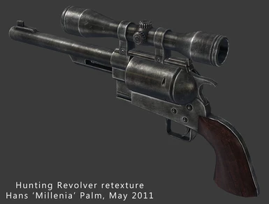 Hunting Revolver retexture