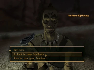 fallout new vegas two bears high fiving mod