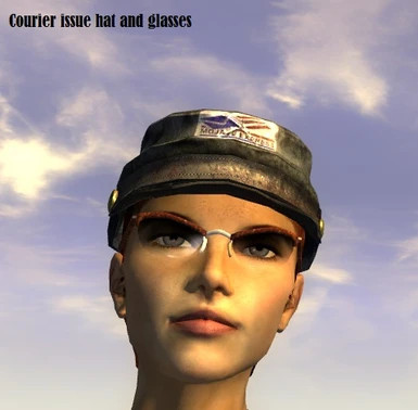 Mojove Courier Hat and Sunglasses