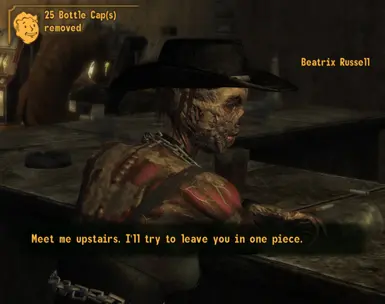 Beatrix Russel Atomic Wrangler Fix at Fallout New Vegas mods