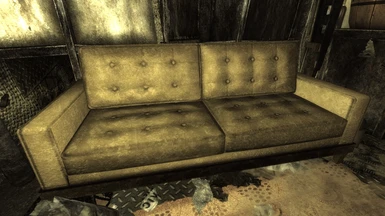 Suburban couch dirty