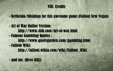 Fallout: New Vegas quests, Fallout Wiki