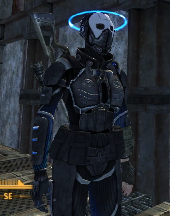 Old world blue armor and custom-made radii combine 