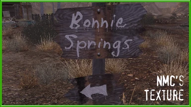Bonnie Springs Sign