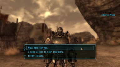 Liberty Prime Companion New Vegas Edition At Fallout New Vegas Mods And Community