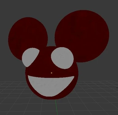 dEADMAU5 Mouse Head Screenshot From Blender